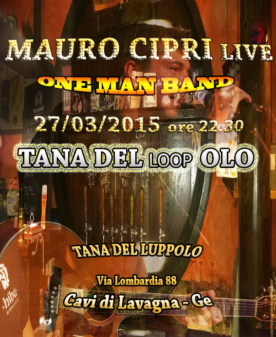 Live 27 03 2015 Tana del luppolo