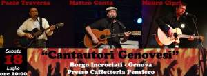 Live 18 07 2015 dalle 20.00 Borgo incrociati – Genova