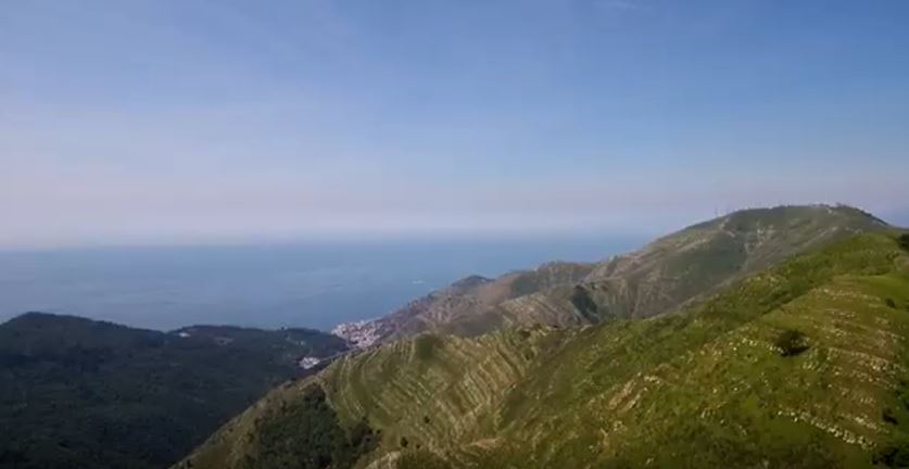 Prove volo monte Fasce con drone Xiaomi Mi drone