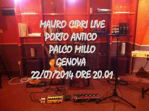 Live porto antico palco millo genova